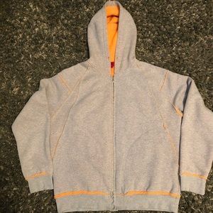 Hugo Boss hooded zip up sweatshirt